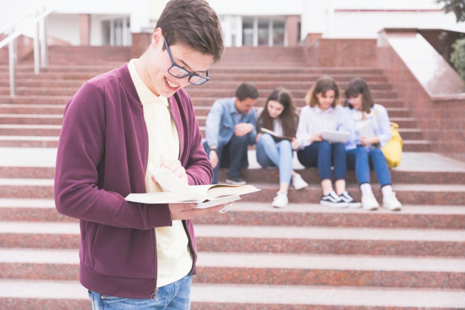 Financial analyst reviewing comprehensive industry data and market trends